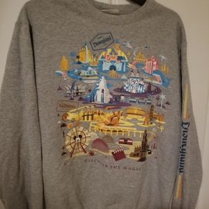 Vintage early 00’s Disneyland Gray Sweatshirt